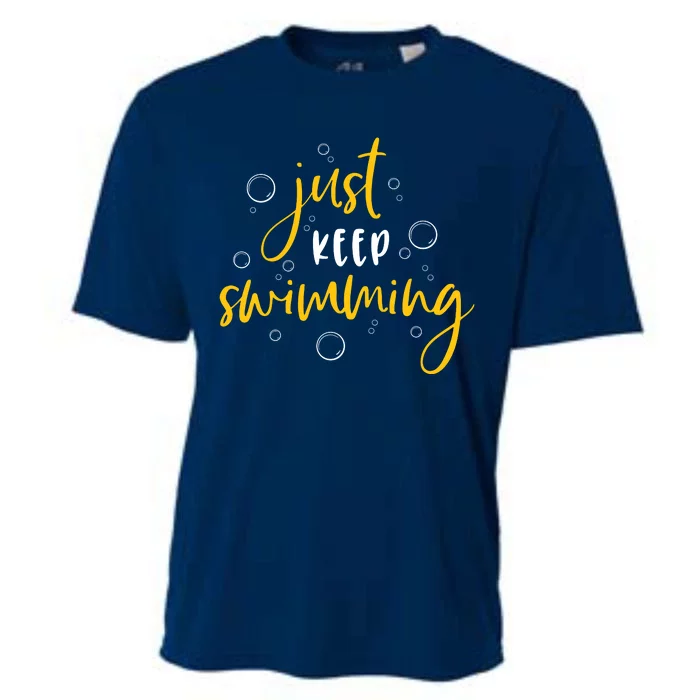 Just Keep Swimming Cooling Performance Crew T-Shirt