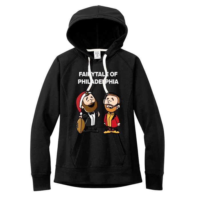 Jason K.Elce T.Ravis Kelce Fairytale Of Philadelphia Women's Fleece Hoodie