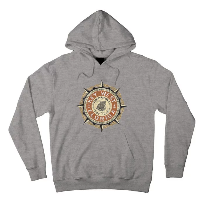 JCombs Key West Florida Conch Republic Tall Hoodie