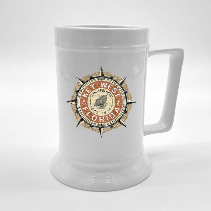 JCombs Key West Florida Conch Republic Front & Back Beer Stein