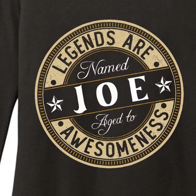 Joe Legends Are Named Joe Womens CVC Long Sleeve Shirt