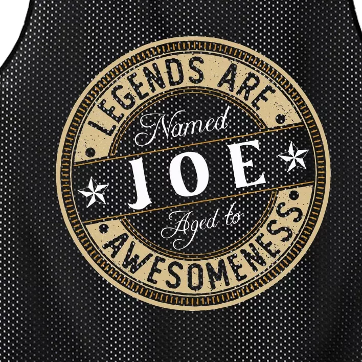 Joe Legends Are Named Joe Mesh Reversible Basketball Jersey Tank