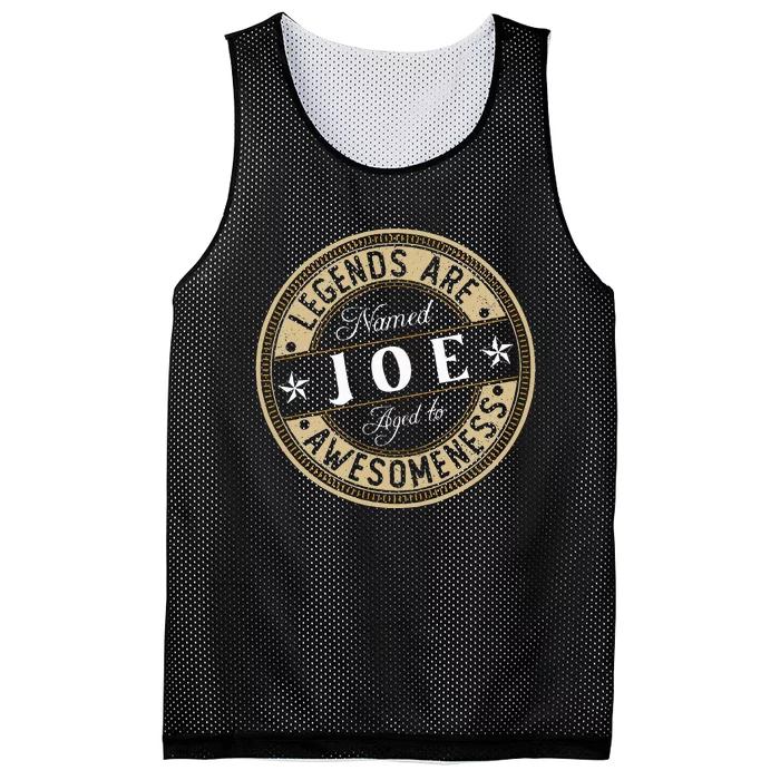 Joe Legends Are Named Joe Mesh Reversible Basketball Jersey Tank