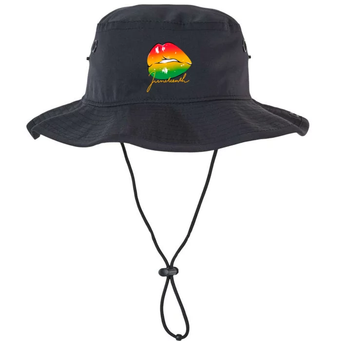 Juneteenth Lips Celebration Legacy Cool Fit Booney Bucket Hat