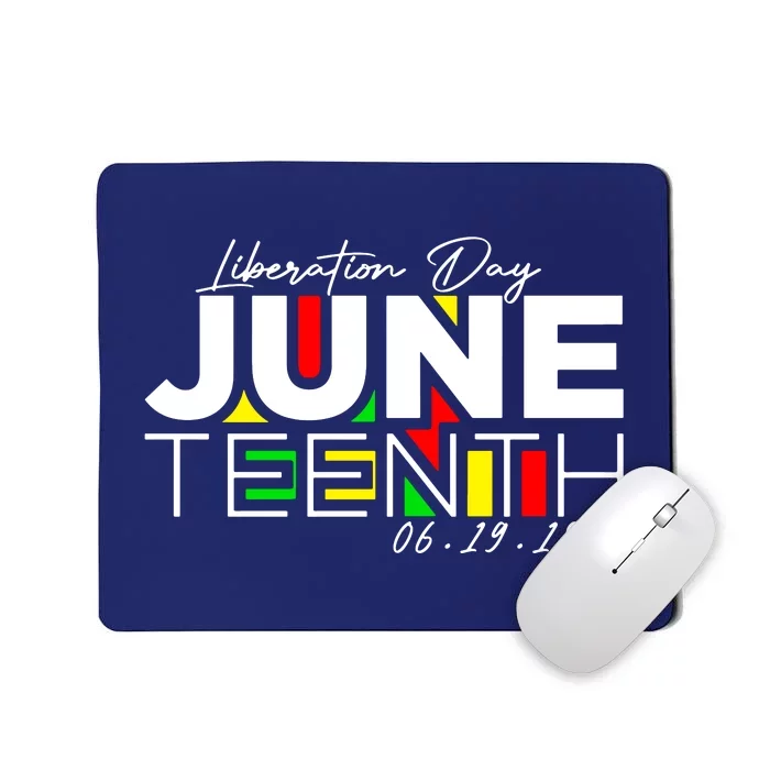 Juneteenth Liberation Day Since 1865 Mousepad