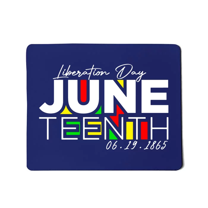 Juneteenth Liberation Day Since 1865 Mousepad