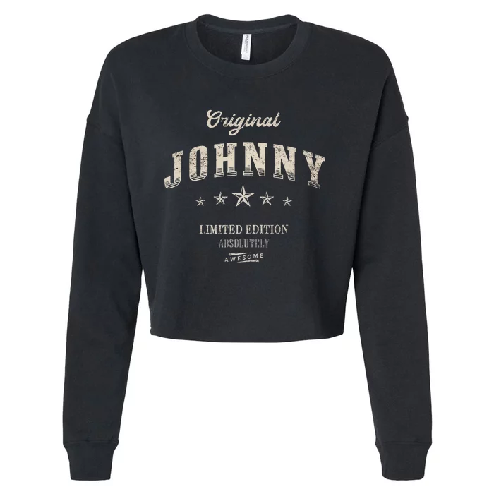 Johnny Limited Edition Cropped Pullover Crew