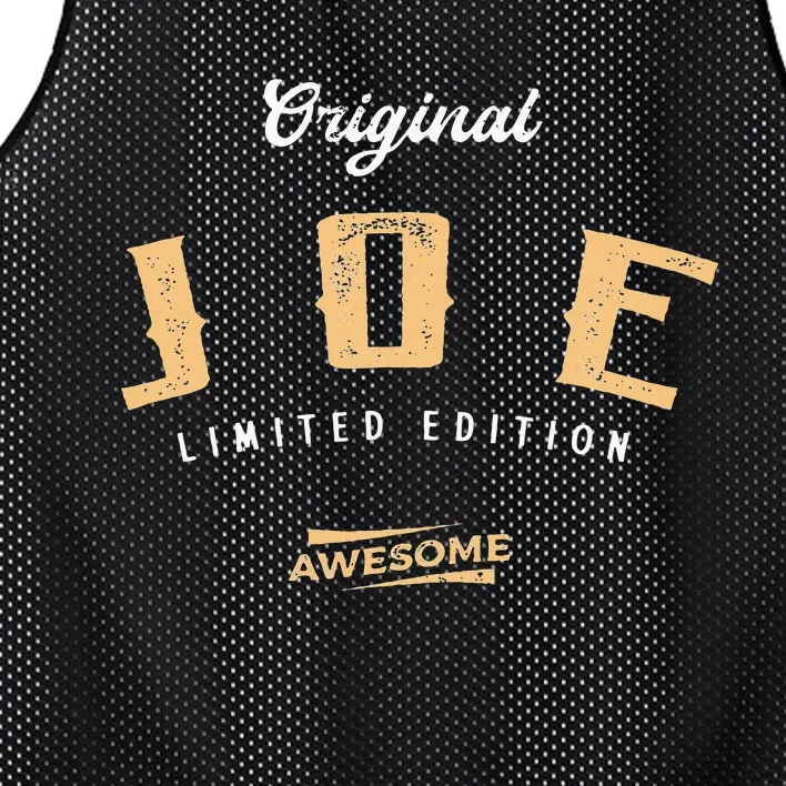 Joe Limited Edition Mesh Reversible Basketball Jersey Tank