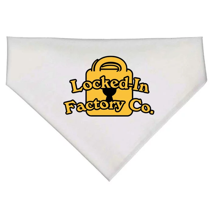 Jonybrony Lockedin Factory Co USA-Made Doggie Bandana