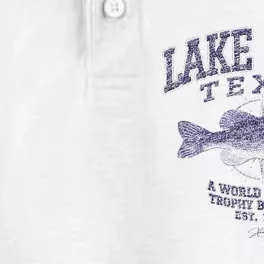 JCombs Lake Fork TX With Largemouth Bass Dry Zone Grid Performance Polo