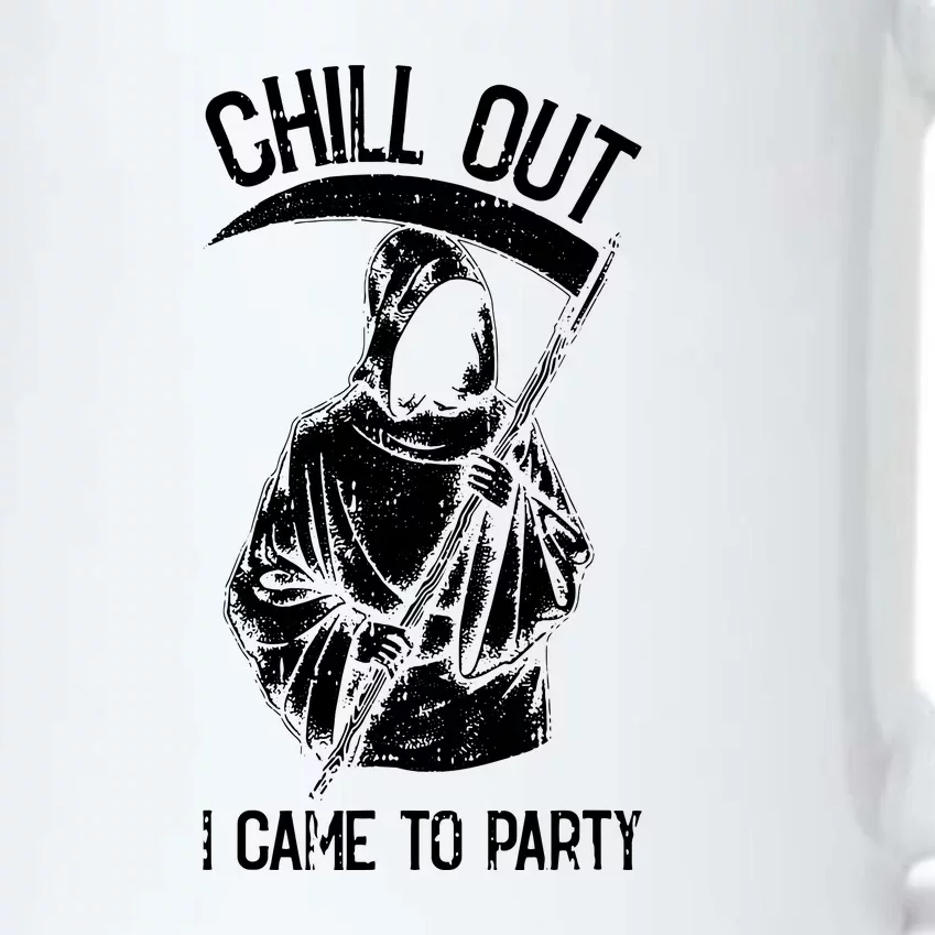 Juniors Lost Gods Halloween Chill Out I Came To Party Black Color Changing Mug