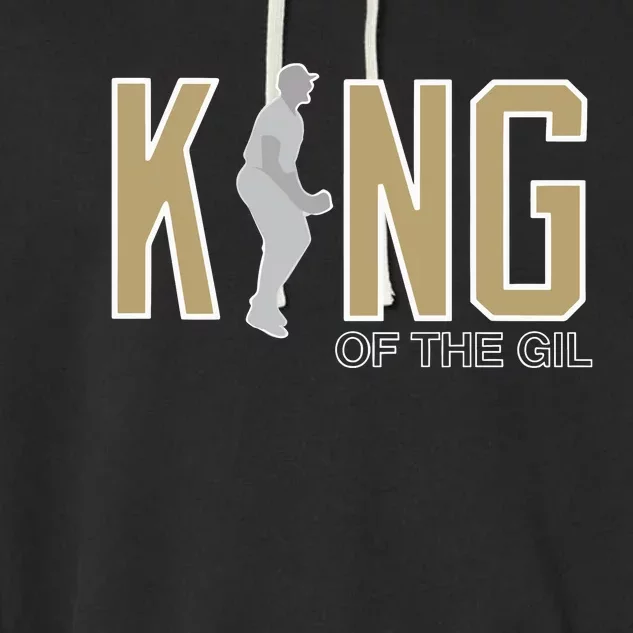 Jeffpassan Luis Gil King Of The Gil Gold Garment-Dyed Fleece Hoodie