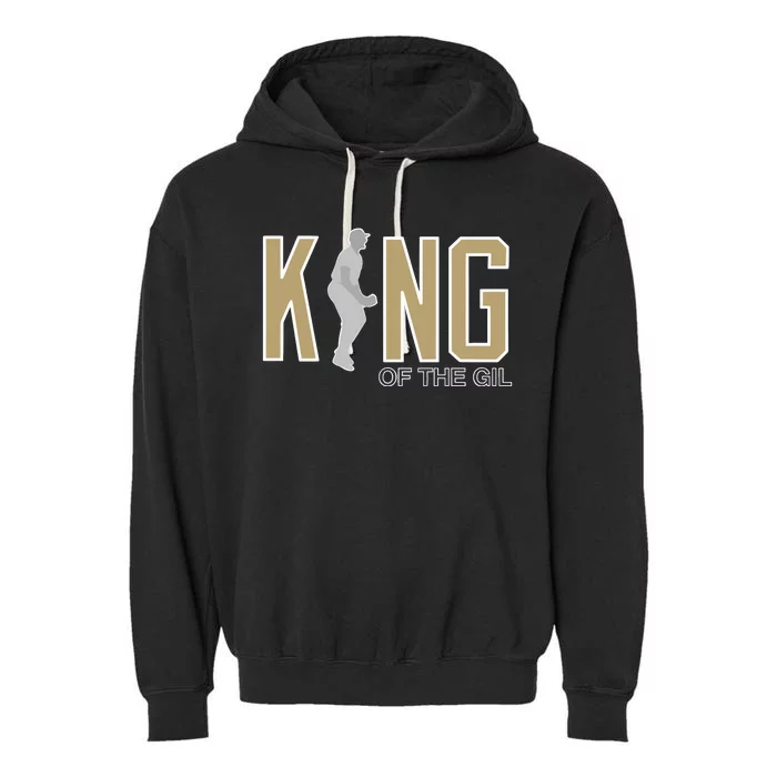 Jeffpassan Luis Gil King Of The Gil Gold Garment-Dyed Fleece Hoodie