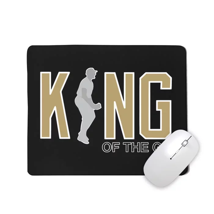 Jeffpassan Luis Gil King Of The Gil Gold Mousepad