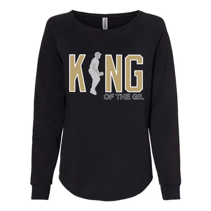 Jeffpassan Luis Gil King Of The Gil Gold Womens California Wash Sweatshirt