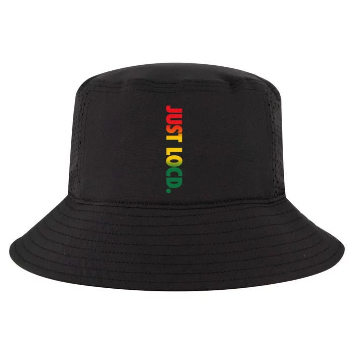 Just Loc'd Hair African American Black Woman Juneteenth Cool Comfort Performance Bucket Hat