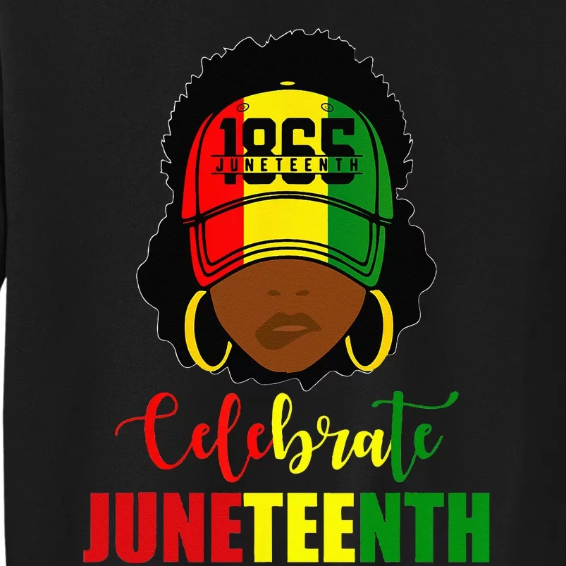 Juneteenth Loc'd Hair Remembering My Ancestors Sweatshirt