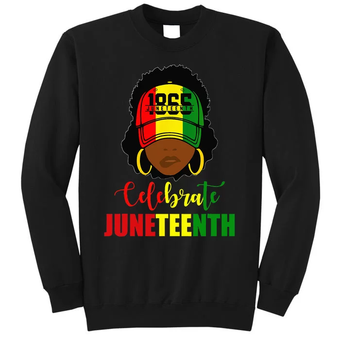 Juneteenth Loc'd Hair Remembering My Ancestors Sweatshirt