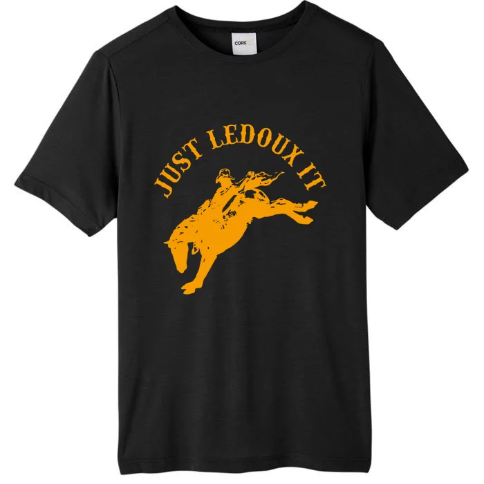 Just Ledoux It Cowboy Whiskey Wine Lover ChromaSoft Performance T-Shirt