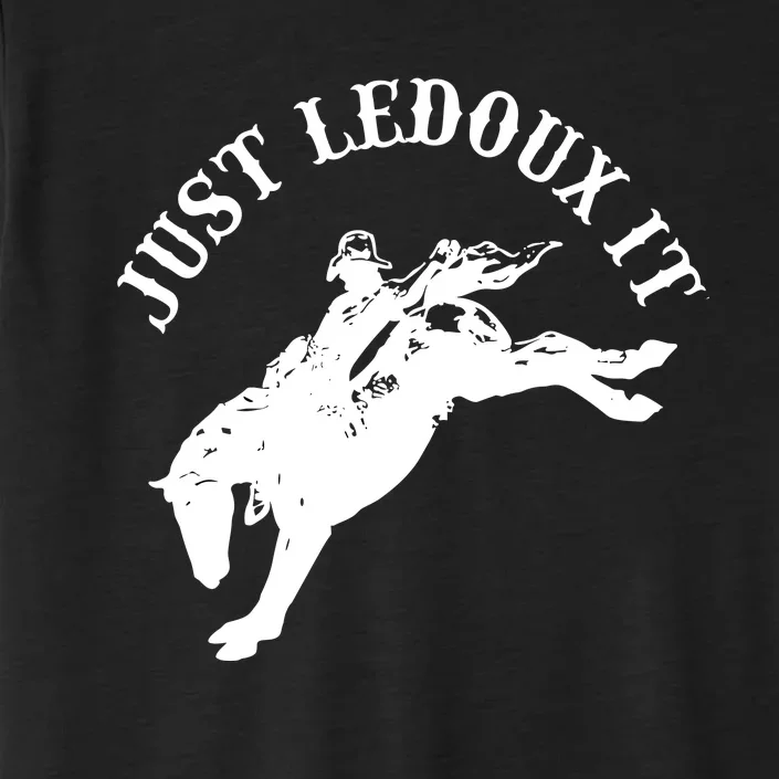 Just Ledoux It Cowboy Whiskey Wine Lover ChromaSoft Performance T-Shirt