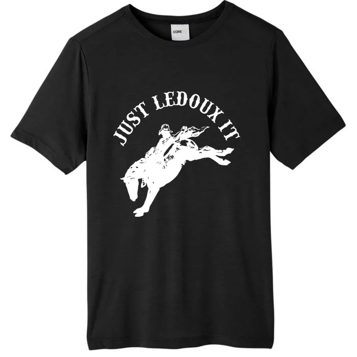 Just Ledoux It Cowboy Whiskey Wine Lover ChromaSoft Performance T-Shirt