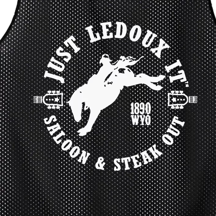 Just Ledoux It Just Ledoux It Cowboy Whiskey Wine Lover Mesh Reversible Basketball Jersey Tank