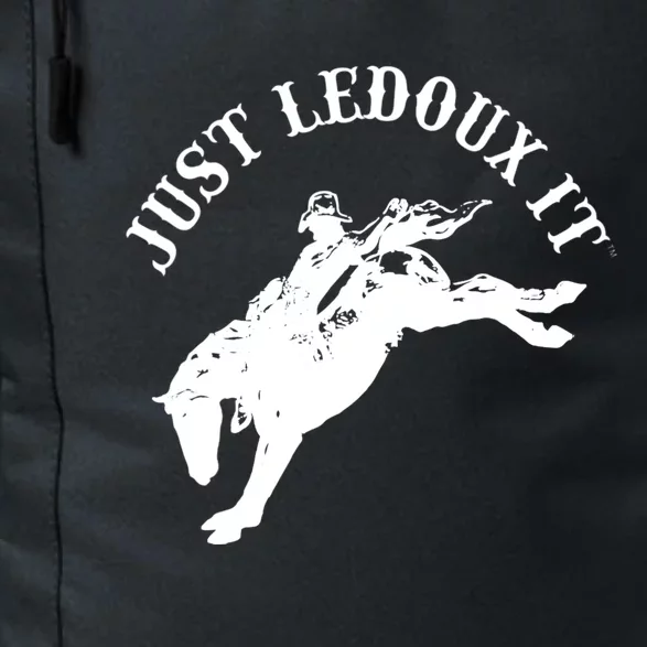 Just Ledoux It Cowboy Whiskey Wine Lover Daily Commute Backpack