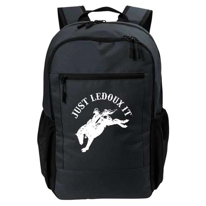 Just Ledoux It Cowboy Whiskey Wine Lover Daily Commute Backpack