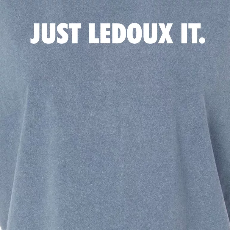 Just Ledoux It Cowboy Whiskey Rodeo Wine Lover Garment-Dyed Women's Muscle Tee