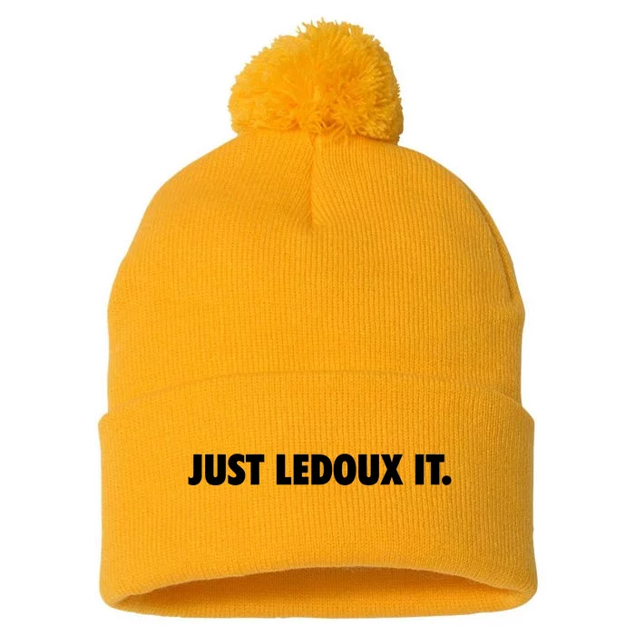 Just Ledoux It Cowboy Whiskey Rodeo Wine Lover Pom Pom 12in Knit Beanie