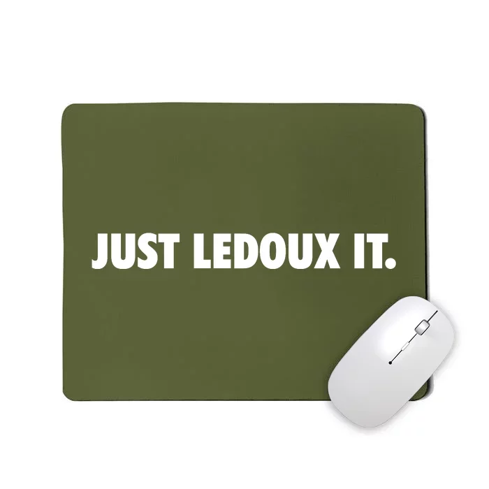 Just Ledoux It Cowboy Whiskey Rodeo Wine Lover Mousepad