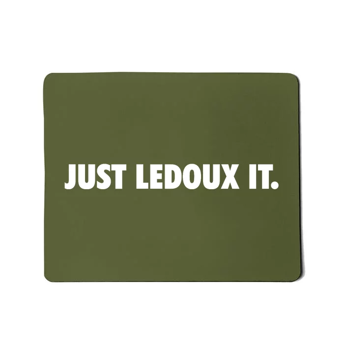 Just Ledoux It Cowboy Whiskey Rodeo Wine Lover Mousepad