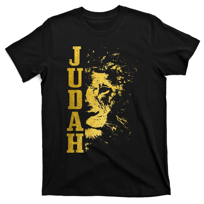 Judah Lion Israelite Vintage Men Women Reggae Israel Hebrew T-Shirt