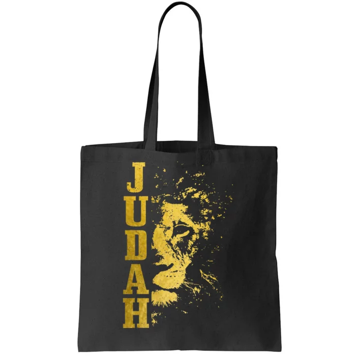 Judah Lion Israelite Vintage Men Women Reggae Israel Hebrew Tote Bag