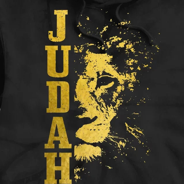 Judah Lion Israelite Vintage Men Women Reggae Israel Hebrew Tie Dye Hoodie