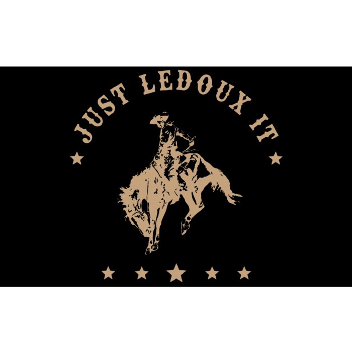 Just Ledoux It Cowboy Whiskey Wine Lover Bumper Sticker