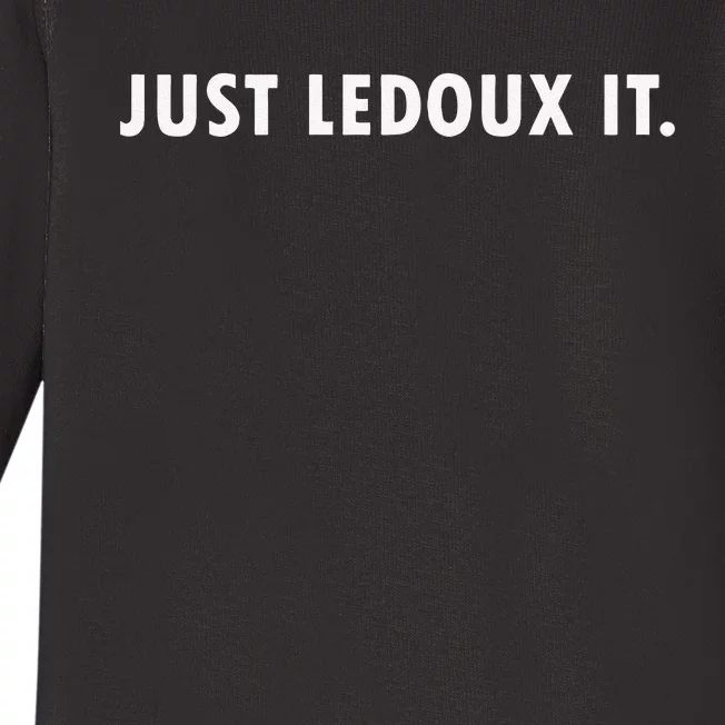 Just Ledoux It Cowboy Whiskey Rodeo Wine Lover Baby Long Sleeve Bodysuit