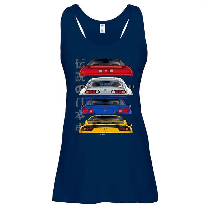 Jdm Legends Ladies Essential Flowy Tank