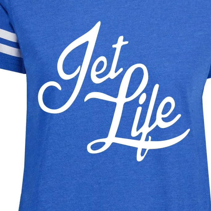 Jet Life Enza Ladies Jersey Football T-Shirt