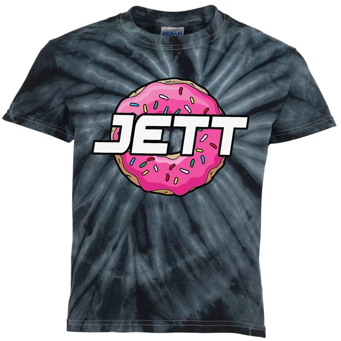 Jett Lawrence JL18 Motocorss Supercross Donut Kids Tie-Dye T-Shirt