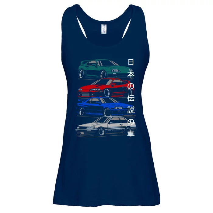 Jdm Legends Ladies Essential Flowy Tank