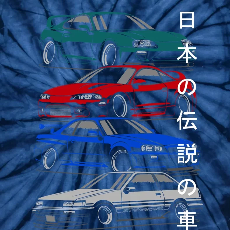 Jdm Legends Tie-Dye T-Shirt