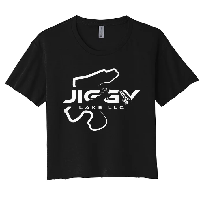 Jiggy Lake Women's Crop Top Tee