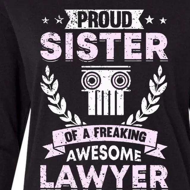 Justice Lawyer Jurist Attorney Prosecutor Paralegal Sister Womens Cotton Relaxed Long Sleeve T-Shirt