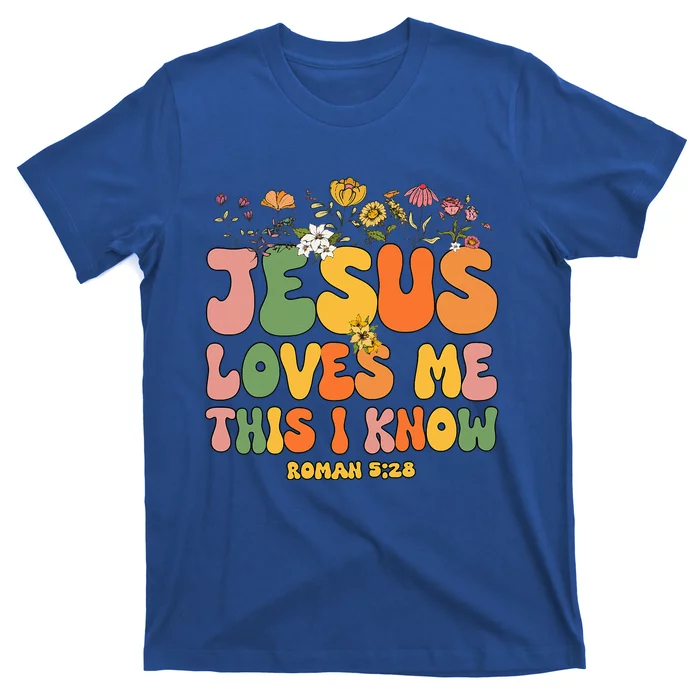 Jesus Love Me This I Know Groovy Christian T-Shirt