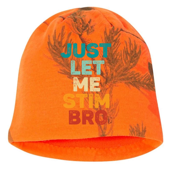 Just Let Me Stim Bro Gift Kati - Camo Knit Beanie