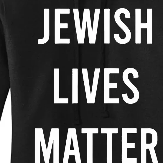 Jewish Lives Matter Kanye West Nyfw Women's Pullover Hoodie