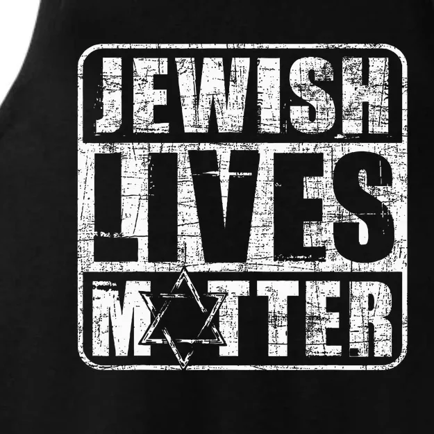 Jewish Lives Matter  Jews Hebrew Israelites Ladies Tri-Blend Wicking Tank