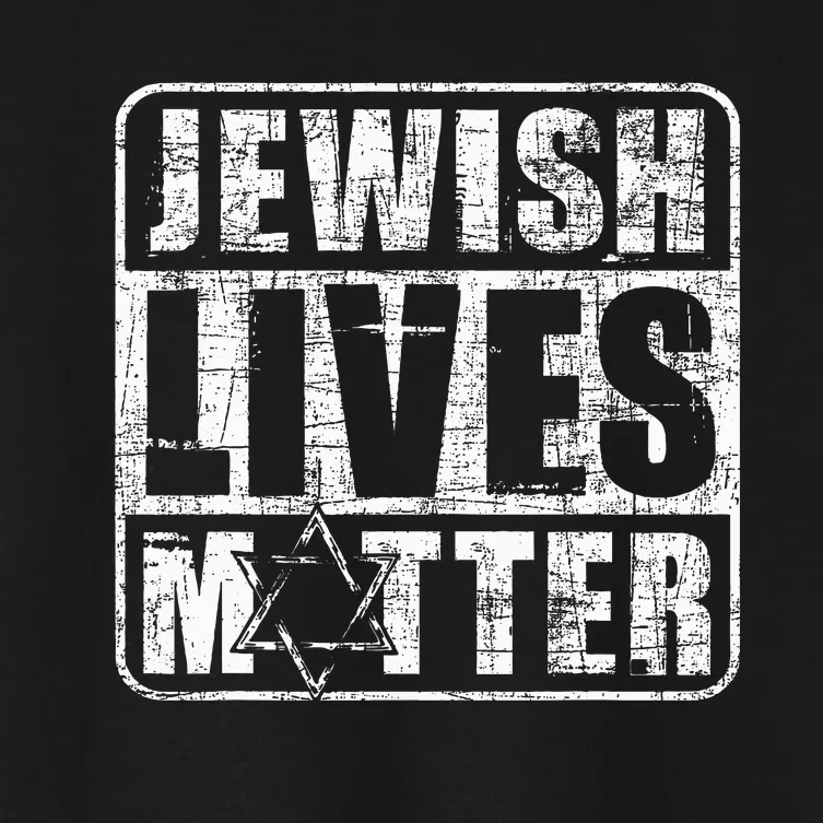 Jewish Lives Matter  Jews Hebrew Israelites Women's Crop Top Tee