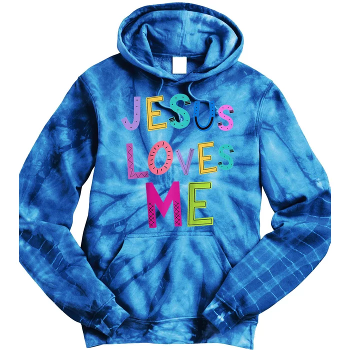 Jesus Loves Me Religious Christian Catholic Church Prayer Raglan Baseball Tie Dye Hoodie